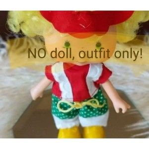 Strawberry Shortcake berry sunny Outfit pants shirt hat (No doll)
